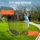preview thumbnail 5 of 19, Golf Practice Hitting Net, Huge Personal Driving Range for Indoor or Outdoor Use, Portable Home Golf Aid Net