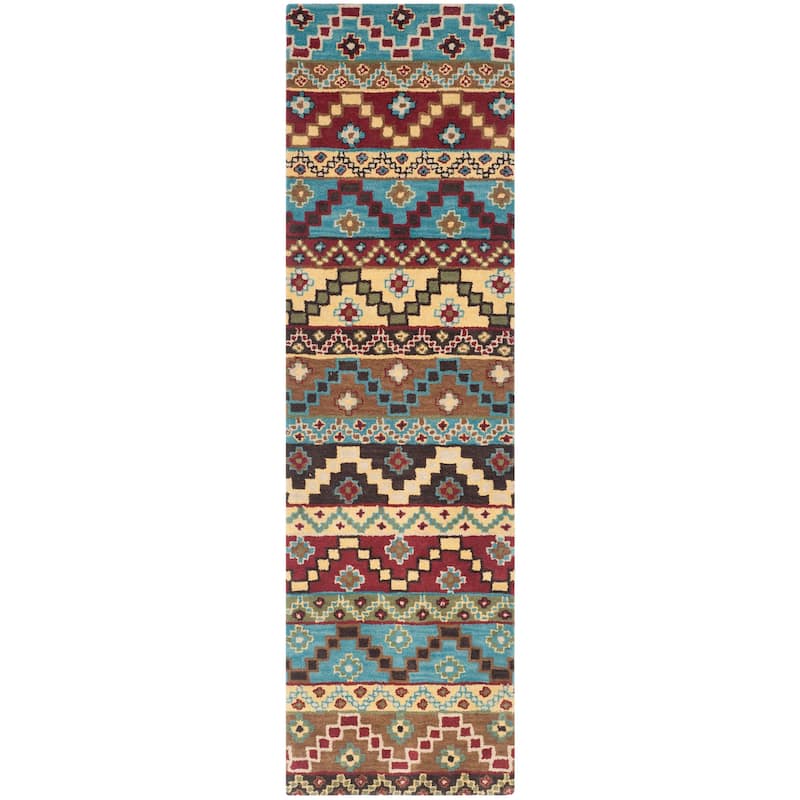 SAFAVIEH Handmade Tela Modern Wool Rug