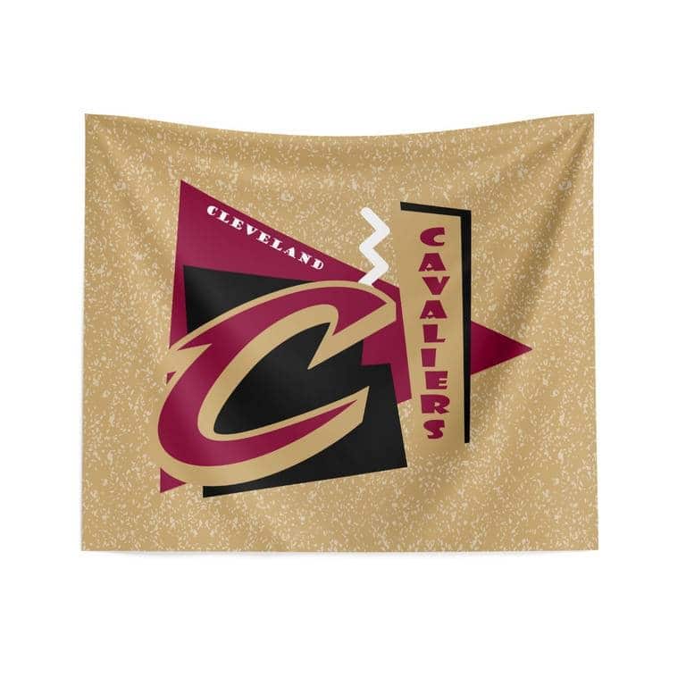 NBA Funky Fresh Printed Wall Hanging - 34" x 40" - Cleveland Cavaliers