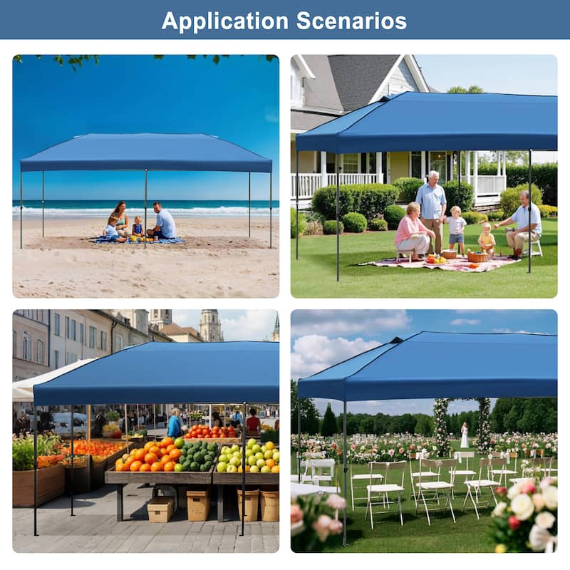 10x20 Pop Up Canopy with Sidewalls