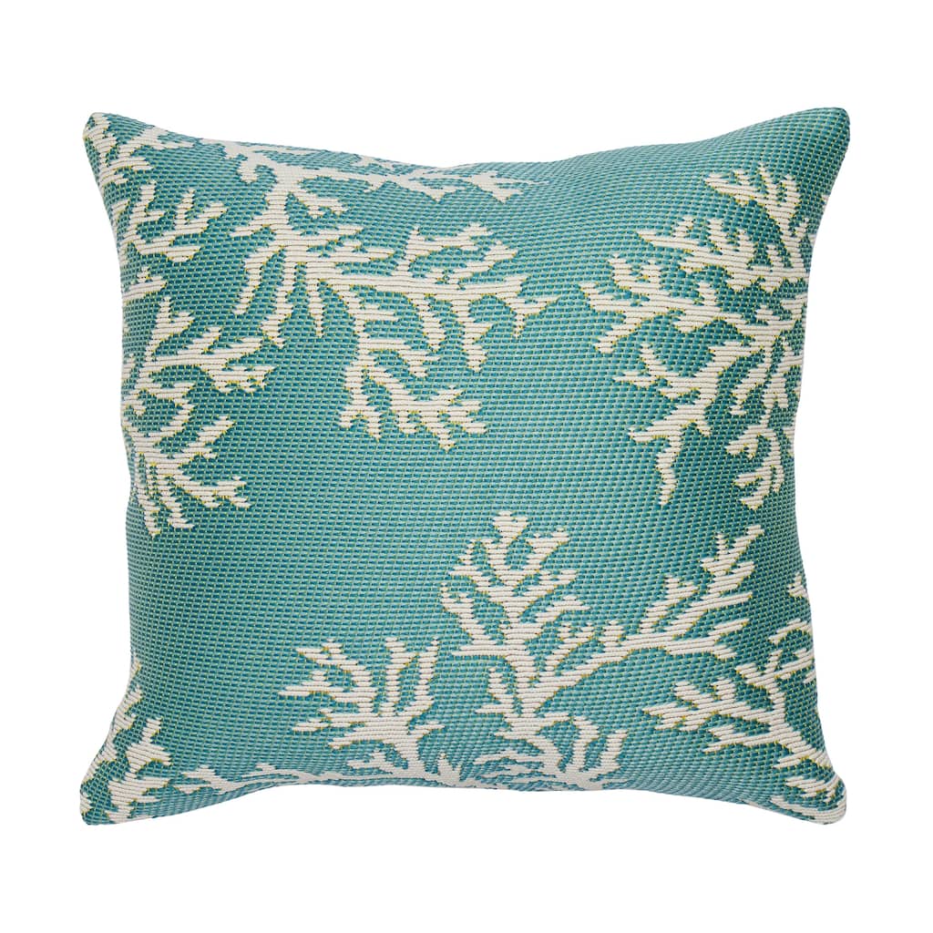 Liora Manne Marina Coral Edge Indoor/Outdoor Pillow