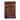 Overton Hand Knotted Wool Vintage Inspired Modern Contemporary Overdyed Brown Area Rug - 4' 1" x 6' 3"