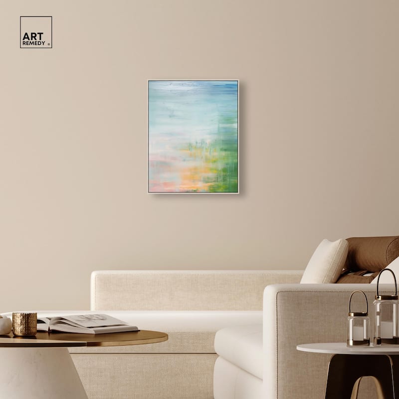 Peaceful Shore Canvas by Art Remedy