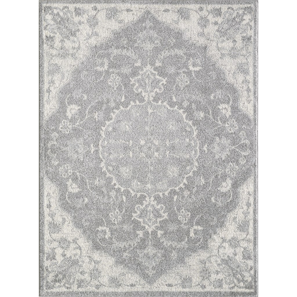 Porch & Den Spirited Distressed Boho Medallion Area Rug