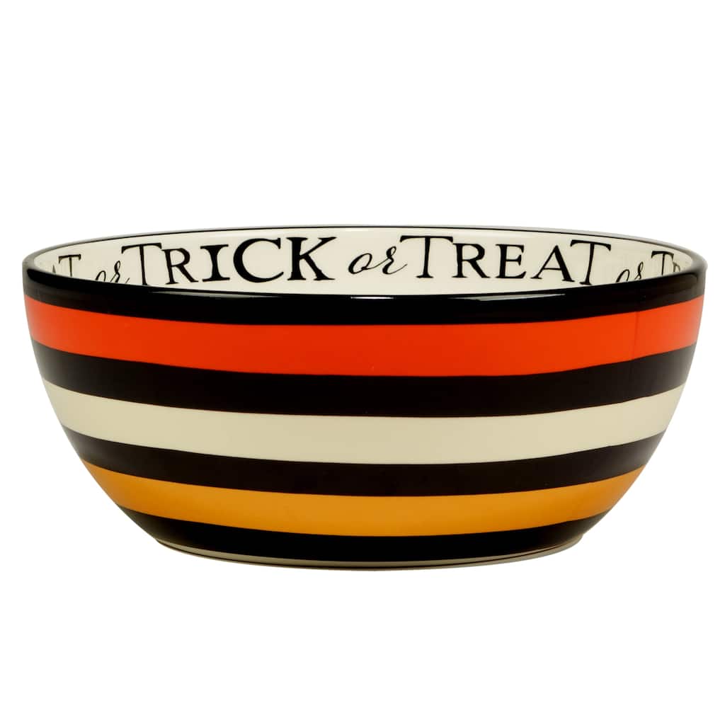 Certified International Spooky Halloween 110oz.Deep Bowl - 110 oz.