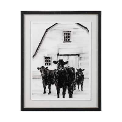 Standing Around II Framed Art Print