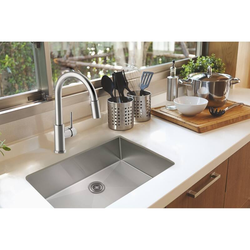 Design House 32" Undermount Single Basin Stainless Steel Kitchen Sink