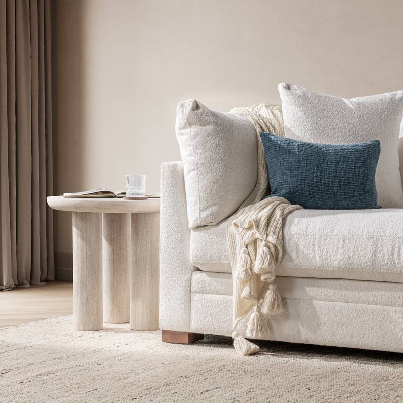 Beau Mango Wood End Table by Kosas Home