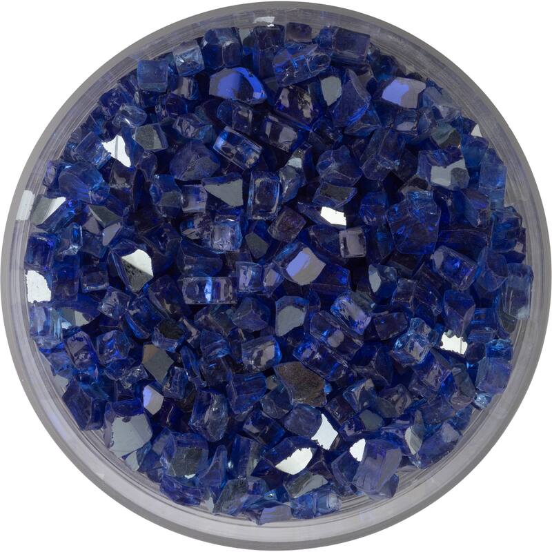 Pure Garden 10lbs Fire Pit Glass - Glass Rocks