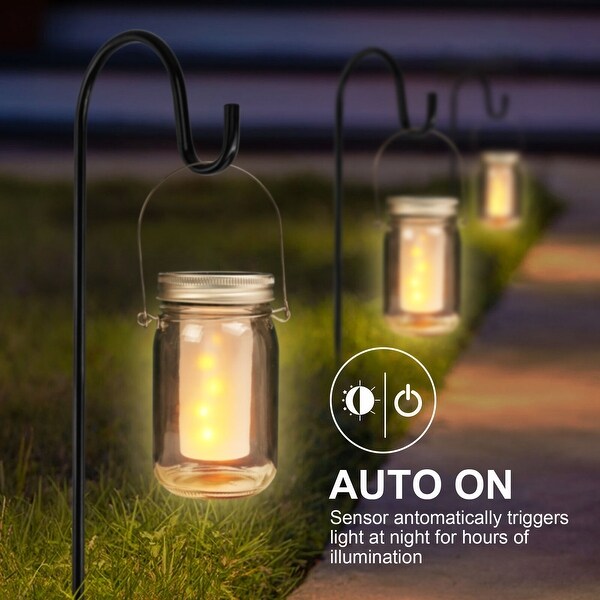 Solar mason shop jar lights