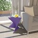 preview thumbnail 13 of 184, Randolph Indoor Side Table - Lightweight Triangular Design Accent End Table for Home Office Living Room and Bedroom, No Assembly