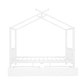 preview thumbnail 13 of 16, Full Size House Platform Bed with 2 Drawers,Headboard and Footboard For Home