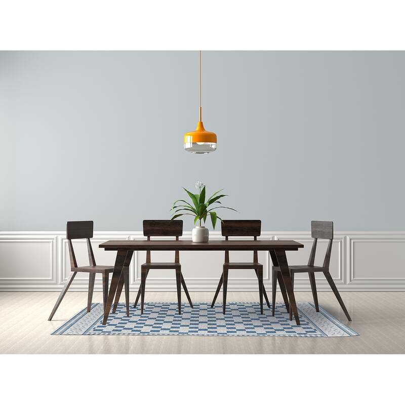 Cross and Squares Rug
