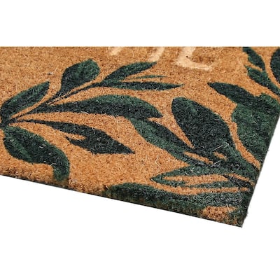 Chesapeake Coir Natural Multi Non-Slip Doormat (20" x 46")
