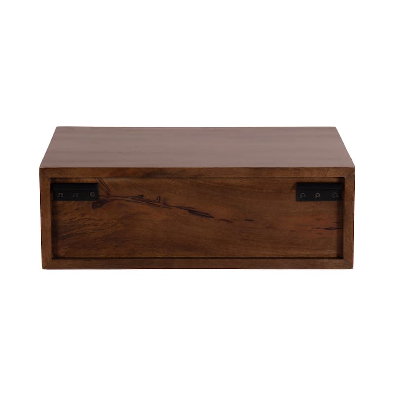 Kate and Laurel McCutcheon Wood Storage Shelf