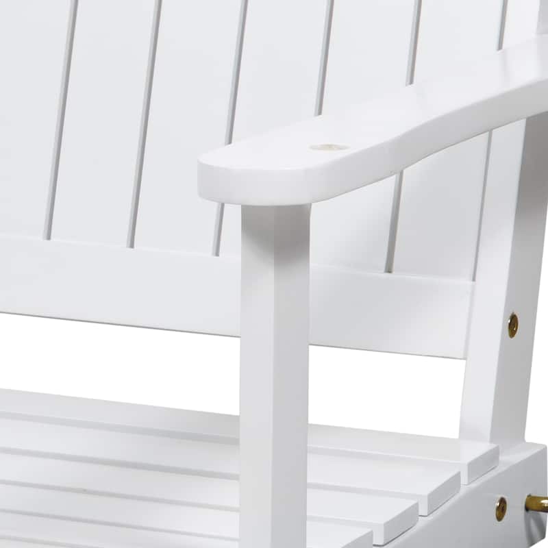 Tambora Outdoor Acacia Porch Swing by Christopher Knight Home