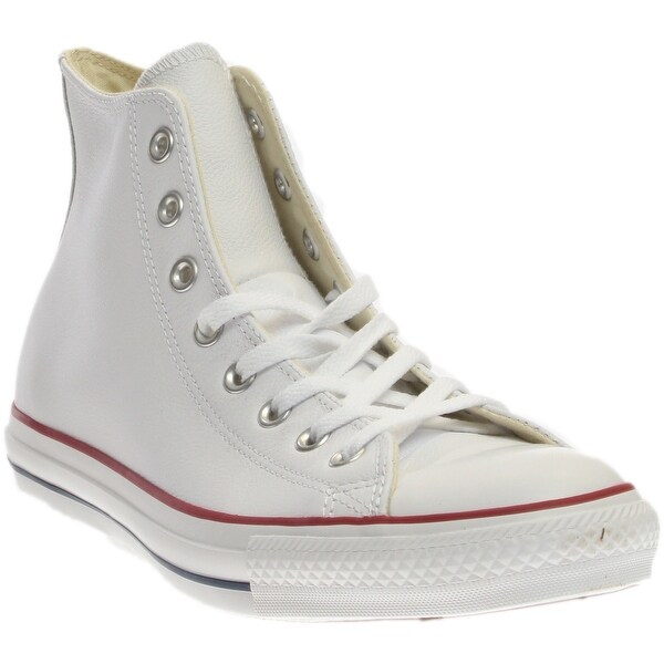 converse all star white leather mens