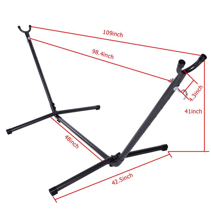 102" Hammock Accessory Portable Hammock Stand