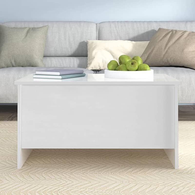vidaXL Coffee Table Lift Top End Table Accent Side Sofa Table Engineered Wood - 31.5" x 21.9" x 16.3"
