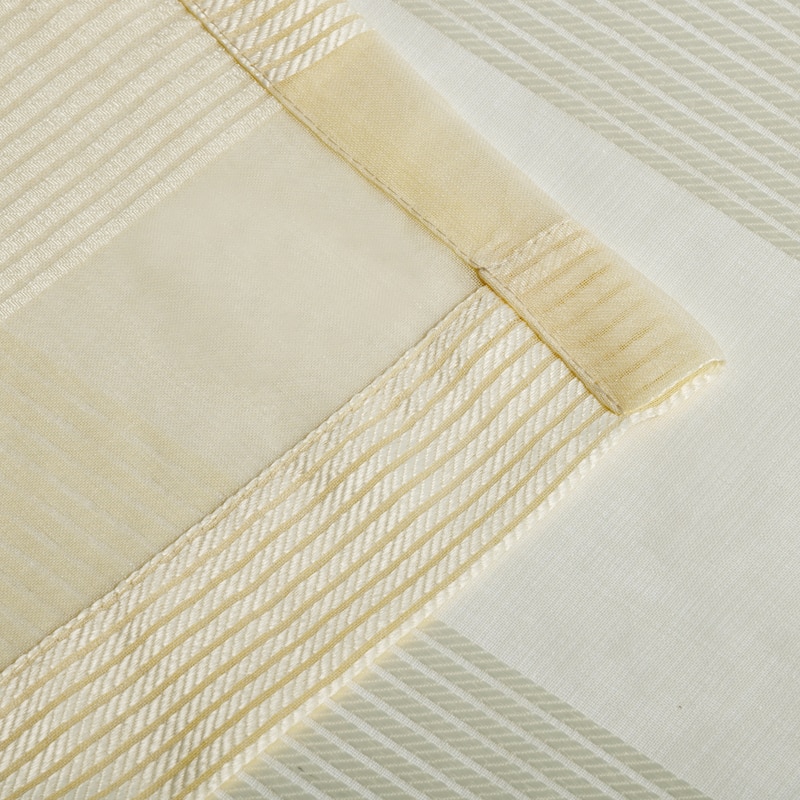 Superior Alzane Rope Sheer Grommet Curtain Panel - (Set of 2)