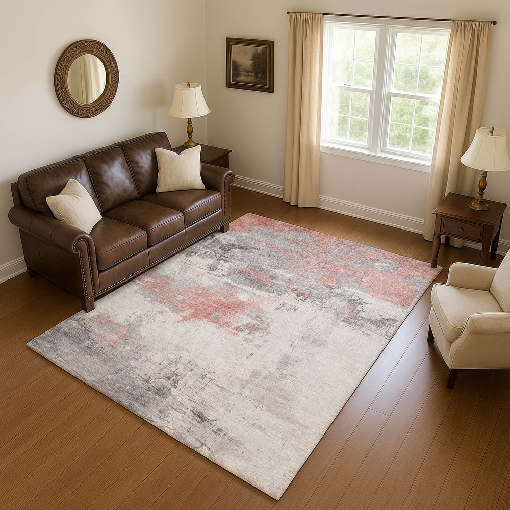 Premium Washable Super Soft Abstract Chic Mayfield Rug