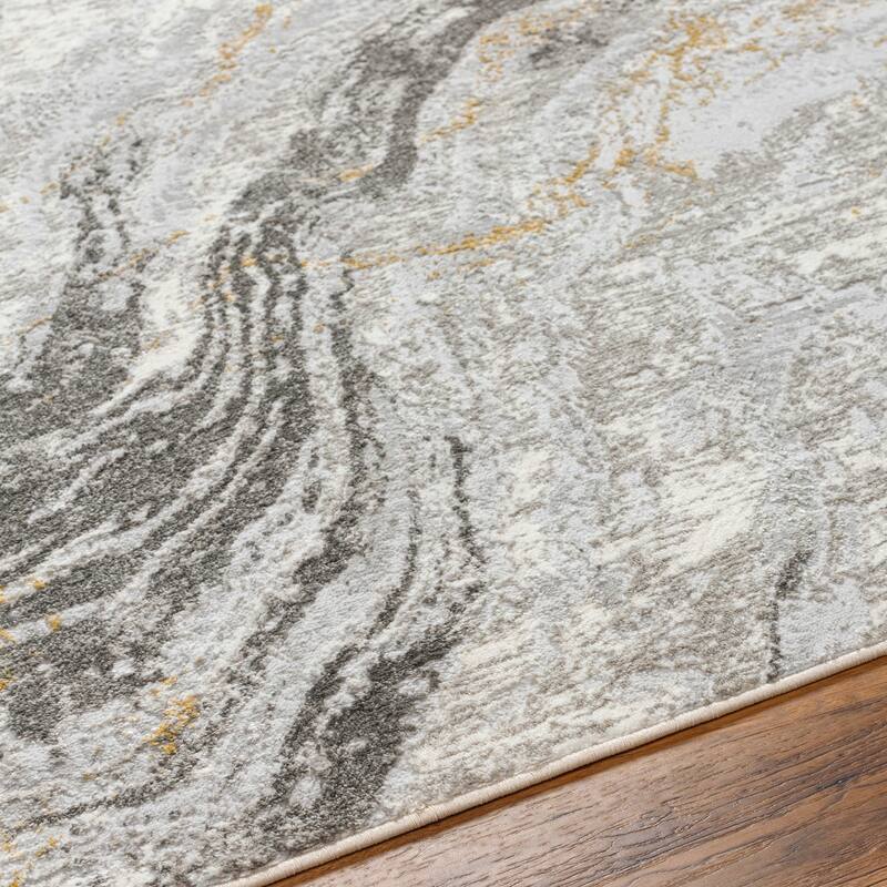 Livabliss San Fran Abstract Swirl Area Rug