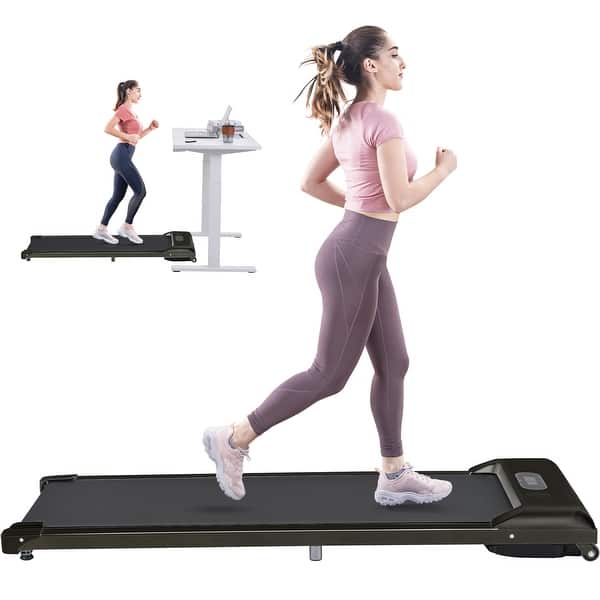 Under Desk Electric Treadmill with Bluetooth Speaker, Remote