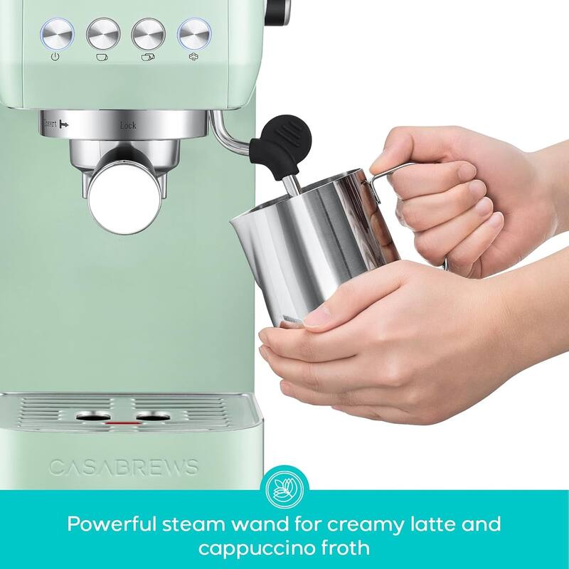 CASABREWS 20Bar Espresso Coffee Machine /W Steam Frother home