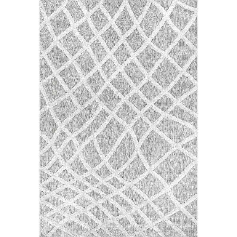 Nuloom Midwest Raised Fishnet Trellis Area Rug