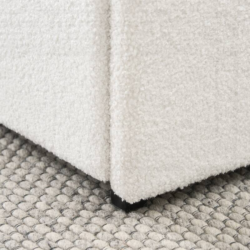 Comfortable Queen Size Platform Bed with Innovative Storage and Stylish Headboard