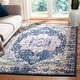 preview thumbnail 4 of 102, SAFAVIEH Evoke Jacki Vintage Boho Medallion Rug 3' x 5' - Navy/Grey - Rectangle