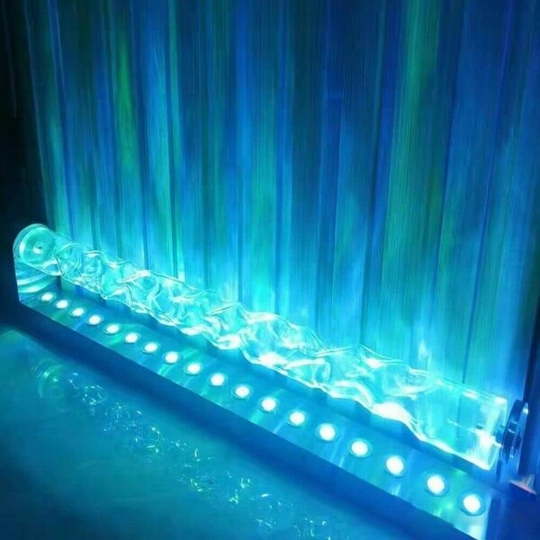 Ambient light projection lamp outlet