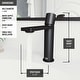 preview thumbnail 6 of 60, VIGO Halsey 8" H Single Handle Single Hole Bathroom Faucet