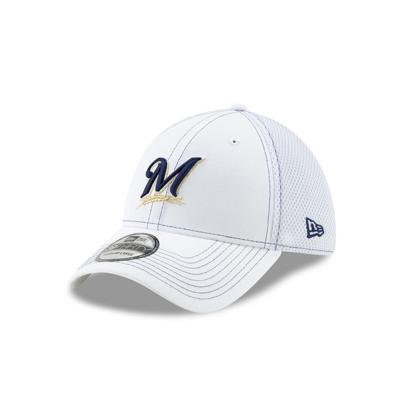 brewers flex fit hat