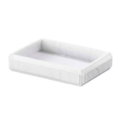 Nicole Miller Zen Soap Dish - White