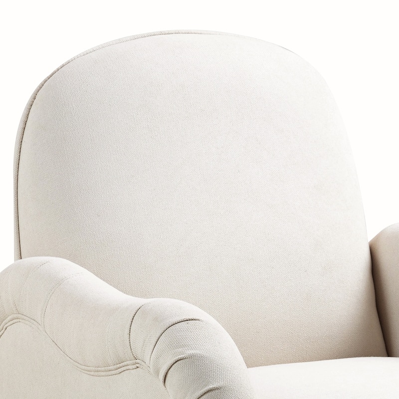 Accent Chair With Metal Gold Legs