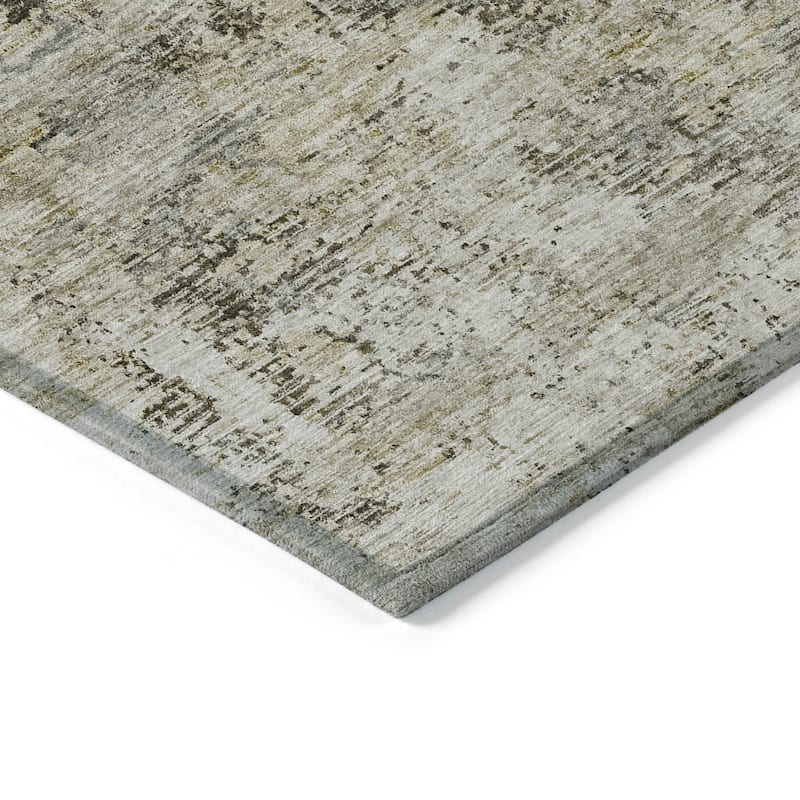 Machine Washable Indoor/ Outdoor Chantille Modern Ombre Rug