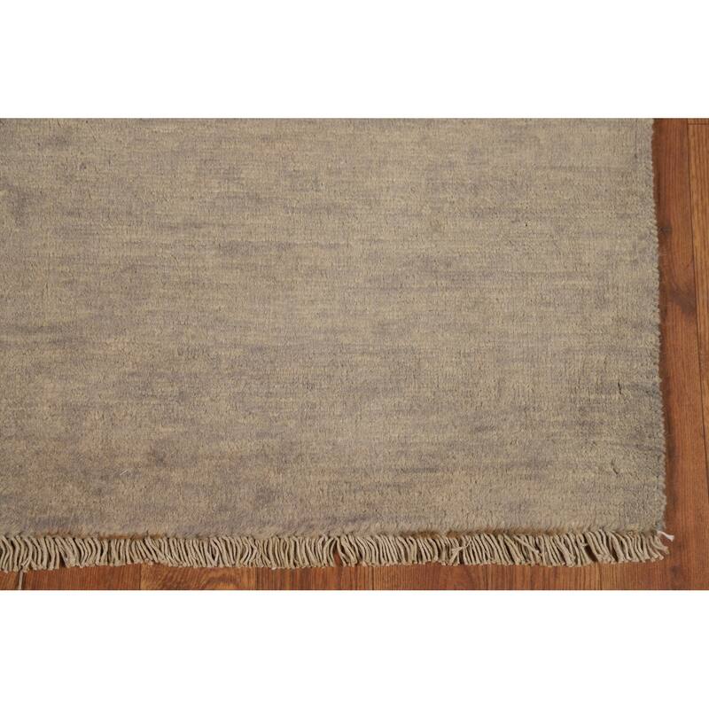 Modern Gabbeh Oriental Foyer Rug Handmade Acent Wool Carpet - 3'3"x 4'10"