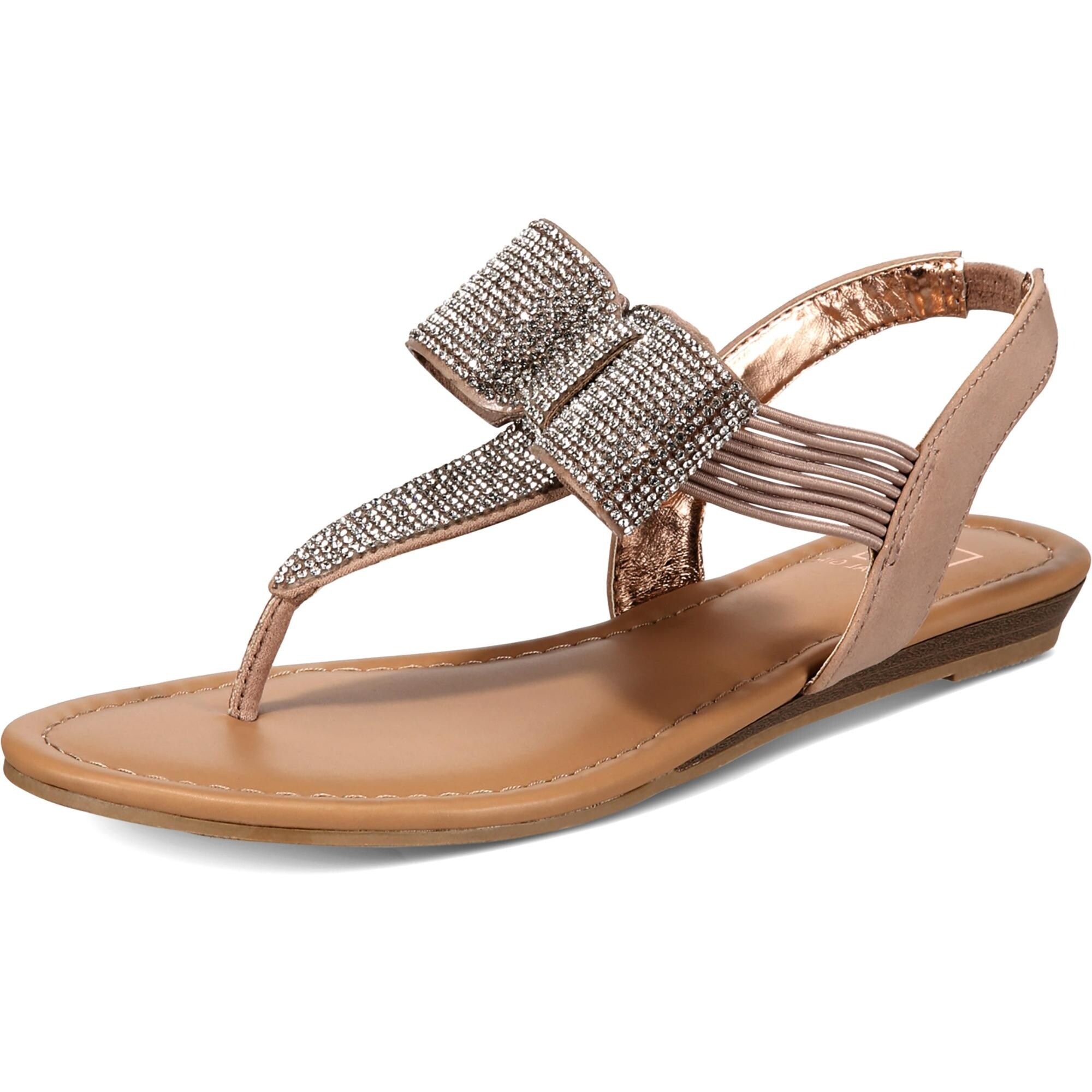 material girl bow sandals