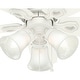 preview thumbnail 9 of 30, Hunter 42" Builder Low Profile Ceiling Fan with 3-Light LED Light Kit and Pull Chain