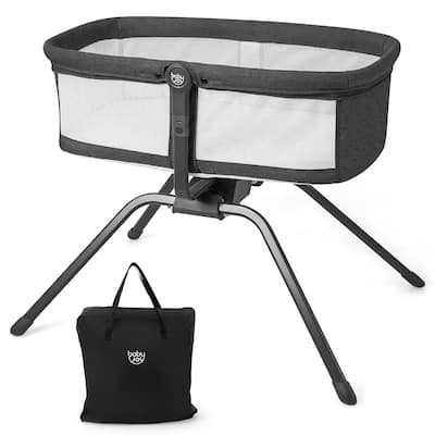 3 in 1 Rocking Bassinet & Baby Bassinet Bedside Crib Portable Bassinet