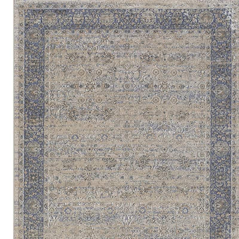 Cuxa Floral Traditional Woven Area Rug By HomeRoots