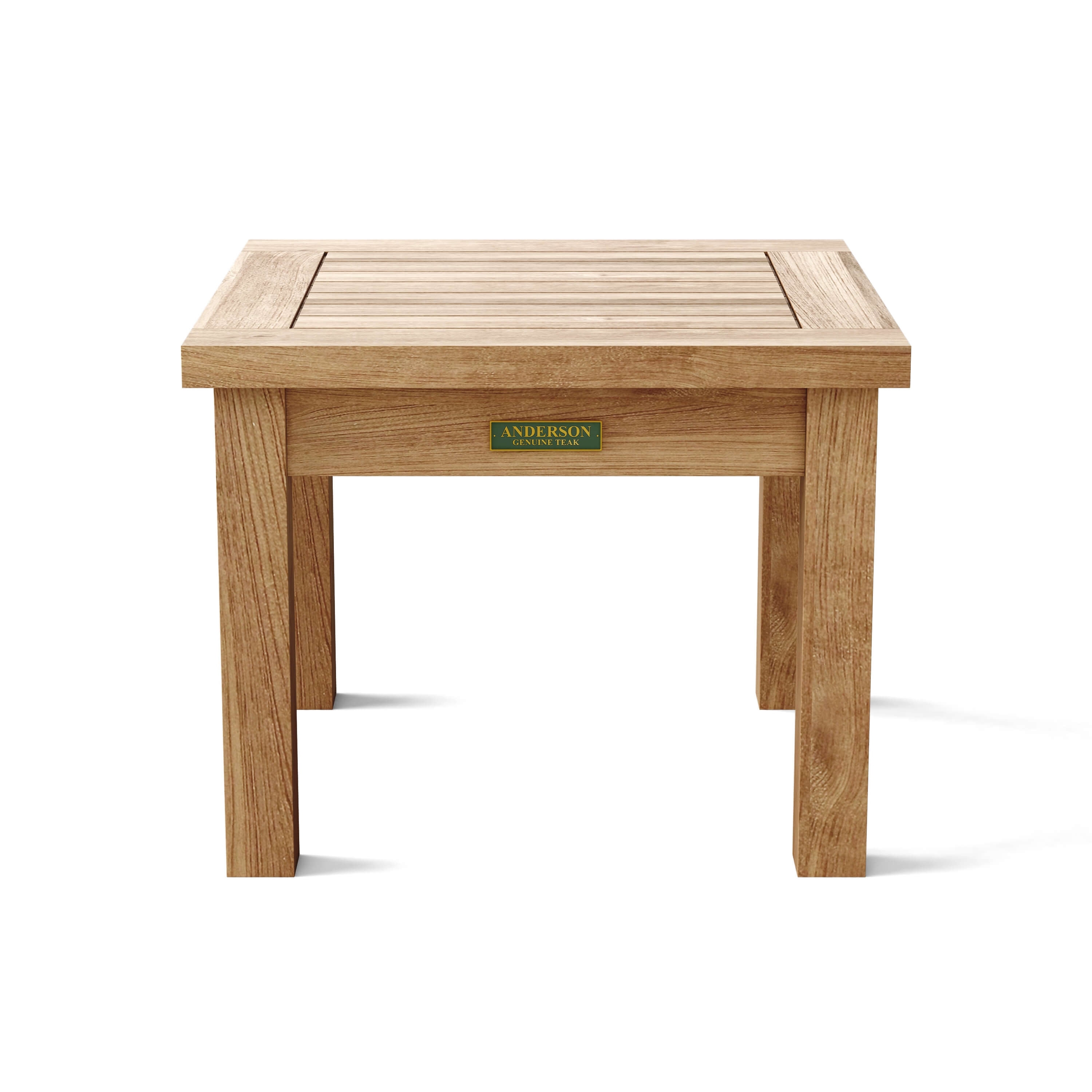 Porter 20" Square Teak Side Table