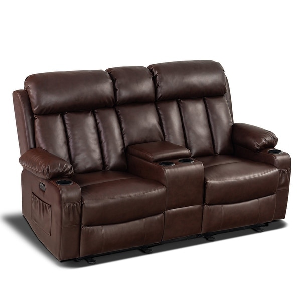 Electric recliner sofa deals with usb