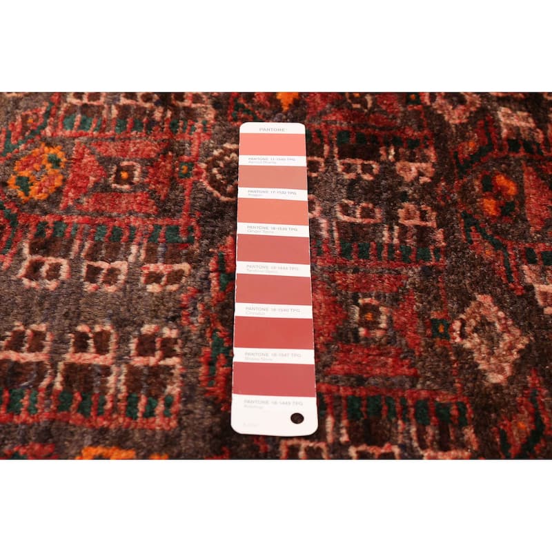 ECARPETGALLERY Hand-knotted Andelz Copper Wool Rug - 4'2 x 6'8