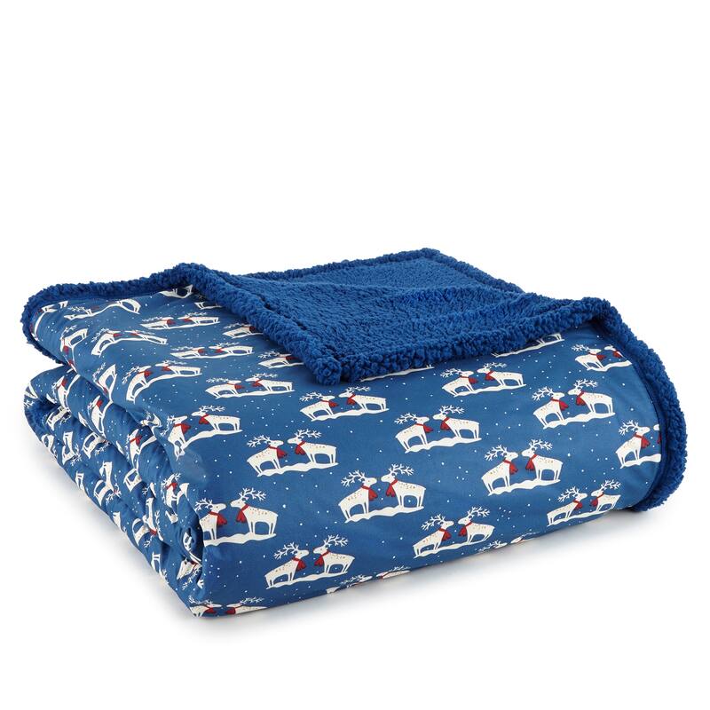 Shavel Micro Flannel® Reverse to Sherpa Blanket
