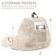 preview thumbnail 50 of 53, Empyrean Furs Reading Pillows for Sitting in Bed Adult & Kids, Sit Up Back Support Pillow for Bed Rest