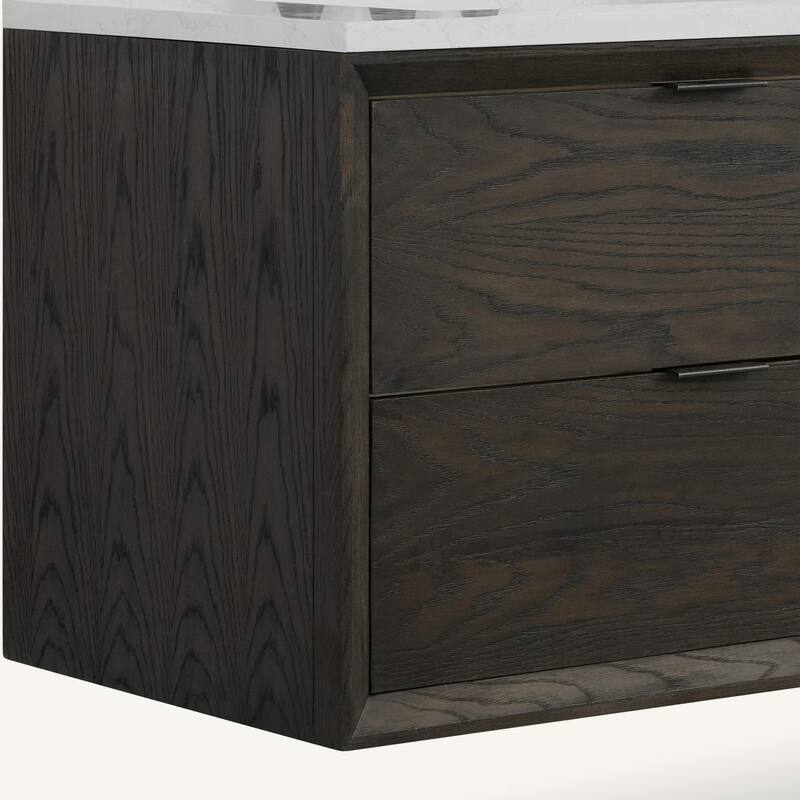 Legion Furniture WH25 Solid Wood Contemporary Bathroom Vanity with 1" thick Artificial top