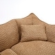 preview thumbnail 77 of 98, Modern Cute Chenille Upholstered Loveseat with High Resilience Foam