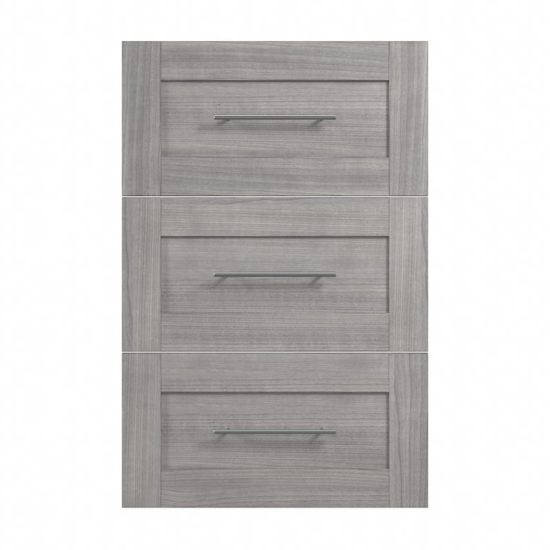 Pur 3 Drawer Set for Pur 25W Closet Organizer by Bestar - 3 Drawer Set